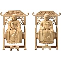Amazon｜仏壇屋 滝田商店 仏像 承陽大師・常済大師(曹洞宗の脇侍